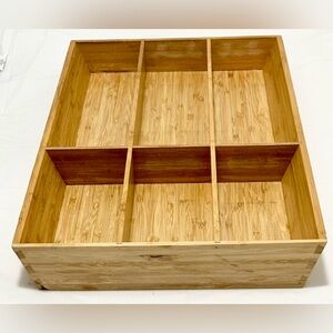 Ikea Variera Bamboo Drawer Silverware Flatware Utensil Organizer